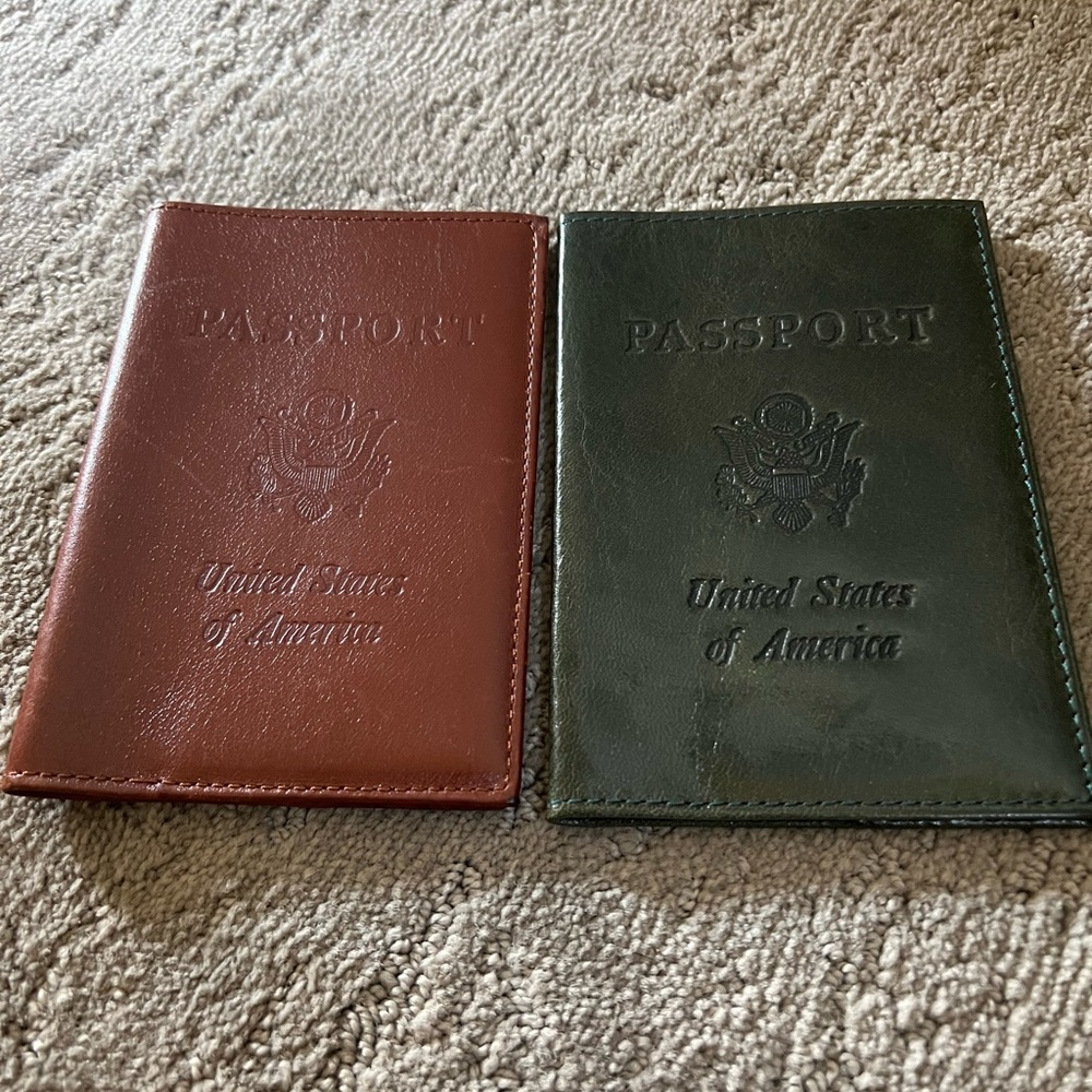 2 passport covers